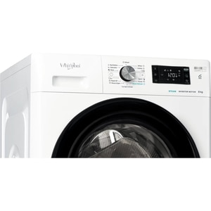 Masina de spalat rufe frontala WHIRLPOOL FFB 8469 BV EE, 6th Sense, 8 kg, 1400 rpm, Clasa A, alb Masina de spalat rufe frontala WHIRLPOOL FFB 8469 BV EE, 6th Sense, 8 kg, 1400 rpm, Clasa A, alb