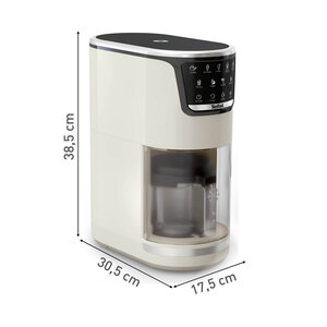 Aparat de facut inghetata TEFAL Dolci IG602AE0, 1.4l, 600W, crem-negru Aparat de facut inghetata TEFAL Dolci IG602AE0, 1.4l, 600W, crem-negru