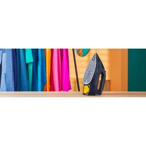 Fier de calcat PHILIPS Seria 7000 DST7060/20, 3000W, 250g/min, 300ml, talpa SteamGlide Elite, bleumarin-galben Fier de calcat PHILIPS Seria 7000 DST7060/20, 3000W, 250g/min, 300ml, talpa SteamGlide Elite, bleumarin-galben