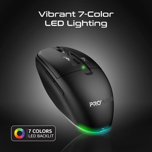 Mouse Wireless PROMATE Flixi, 1600 dpi, negru Mouse Wireless PROMATE Flixi, 1600 dpi, negru
