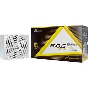 Sursa PC SEASONIC Focus GX-1000 White ATX 3.1, 1000W, 135mm, 80 Plus Gold, Full Modular Sursa PC SEASONIC Focus GX-1000 White ATX 3.1, 1000W, 135mm, 80 Plus Gold, Full Modular