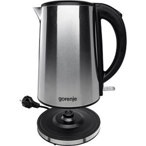 Fierbator apa GORENJE K15DWS, 1.5l, 2200W, argintiu-negru Fierbator apa GORENJE K15DWS, 1.5l, 2200W, argintiu-negru