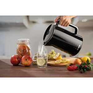 Fierbator apa GORENJE K17DWD, 1.7l, 2200W, negru-argintiu Fierbator apa GORENJE K17DWD, 1.7l, 2200W, negru-argintiu