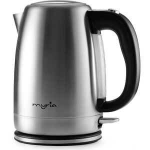 Fierbator apa MYRIA MY4431, 1.7l, 2200W, argintiu-negru Fierbator apa MYRIA MY4431, 1.7l, 2200W, argintiu-negru