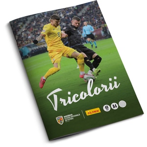 Pachet 6 Caiete A4 ECHIPA NATIONALA DE FOTBAL A ROMANIEI Tricolorii, 3 dictando + 3 matematica, 2+48 file, legatura capsata, multicolor Pachet 6 Caiete A4 ECHIPA NATIONALA DE FOTBAL A ROMANIEI Tricolorii, 3 dictando + 3 matematica, 2+48 file, legatura capsata, multicolor