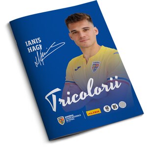 Pachet 6 Caiete B5 ECHIPA NATIONALA DE FOTBAL A ROMANIEI Tricolorii, 3 matematica + 3 dictando, 2+48 file, legatura capsata, multicolor Pachet 6 Caiete B5 ECHIPA NATIONALA DE FOTBAL A ROMANIEI Tricolorii, 3 matematica + 3 dictando, 2+48 file, legatura capsata, multicolor
