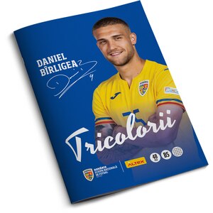 Pachet 6 Caiete B5 ECHIPA NATIONALA DE FOTBAL A ROMANIEI Tricolorii, 3 matematica + 3 dictando, 2+48 file, legatura capsata, multicolor Pachet 6 Caiete B5 ECHIPA NATIONALA DE FOTBAL A ROMANIEI Tricolorii, 3 matematica + 3 dictando, 2+48 file, legatura capsata, multicolor