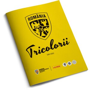 Pachet 6 Caiete B5 ECHIPA NATIONALA DE FOTBAL A ROMANIEI Tricolorii, 3 matematica + 3 dictando, 2+48 file, legatura capsata, multicolor Pachet 6 Caiete B5 ECHIPA NATIONALA DE FOTBAL A ROMANIEI Tricolorii, 3 matematica + 3 dictando, 2+48 file, legatura capsata, multicolor