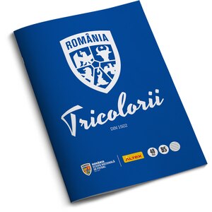 Pachet 6 Caiete B5 ECHIPA NATIONALA DE FOTBAL A ROMANIEI Tricolorii, 3 dictando + 3 matematica, 2+48 file, legatura capsata, multicolor Pachet 6 Caiete B5 ECHIPA NATIONALA DE FOTBAL A ROMANIEI Tricolorii, 3 dictando + 3 matematica, 2+48 file, legatura capsata, multicolor