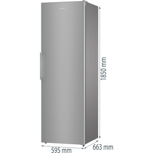 Frigider cu o usa GORENJE R619EES5, 398 l, H 185 cm, Clasa E, argintiu Frigider cu o usa GORENJE R619EES5, 398 l, H 185 cm, Clasa E, argintiu