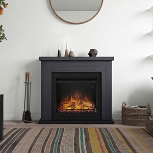 Semineu electric TAGU Frode Ash Grey, 1500W, Focar 3D, Telecomanda, Gri Cenusiu Semineu electric TAGU Frode Ash Grey, 1500W, Focar 3D, Telecomanda, Gri Cenusiu