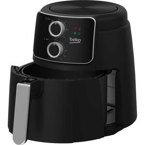 Friteuza cu aer cald BEKO ExpertFry FRL2242B, 1kg, 3.9l, 1500W, negru-argintiu Friteuza cu aer cald BEKO ExpertFry FRL2242B, 1kg, 3.9l, 1500W, negru-argintiu