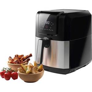Friteuza cu aer cald HISENSE H06AFBS1S3, 5kg, 5l, 1700W, argintiu-negru Friteuza cu aer cald HISENSE H06AFBS1S3, 5kg, 5l, 1700W, argintiu-negru