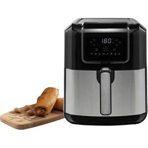 Friteuza cu aer cald HISENSE H06AFBS1S3, 5kg, 5l, 1700W, argintiu-negru Friteuza cu aer cald HISENSE H06AFBS1S3, 5kg, 5l, 1700W, argintiu-negru
