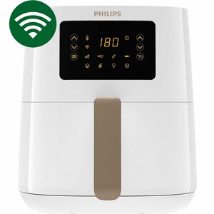 Friteuza cu aer cald PHILIPS Airfryer 5000 HD9255/30, 0.8kg, 4.1l, 1400W, alb-auriu Friteuza cu aer cald PHILIPS Airfryer 5000 HD9255/30, 0.8kg, 4.1l, 1400W, alb-auriu