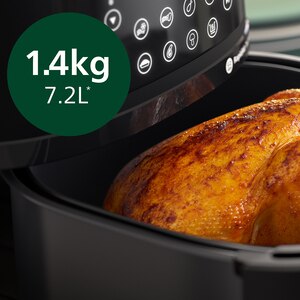 Friteuza cu aer cald PHILIPS Seria 5000 XXL HD9285/96, 1.4kg, 7.2l, 2000W, negru Friteuza cu aer cald PHILIPS Seria 5000 XXL HD9285/96, 1.4kg, 7.2l, 2000W, negru
