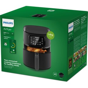 Friteuza cu aer cald PHILIPS Seria 5000 XXL HD9285/96, 1.4kg, 7.2l, 2000W, negru Friteuza cu aer cald PHILIPS Seria 5000 XXL HD9285/96, 1.4kg, 7.2l, 2000W, negru