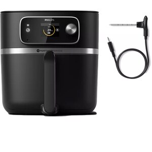 Friteuza cu aer cald PHILIPS Combi XXL HD9880/90, 2kg, 8.3l, 2200W, negru-argintiu Friteuza cu aer cald PHILIPS Combi XXL HD9880/90, 2kg, 8.3l, 2200W, negru-argintiu
