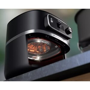 Friteuza cu aer cald PHILIPS Combi XXL HD9880/90, 2kg, 8.3l, 2200W, negru-argintiu Friteuza cu aer cald PHILIPS Combi XXL HD9880/90, 2kg, 8.3l, 2200W, negru-argintiu