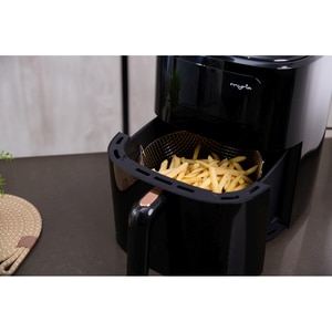 Friteuza cu aer cald MYRIA MY4467, 6,5l, 1700W, negru Friteuza cu aer cald MYRIA MY4467, 6,5l, 1700W, negru