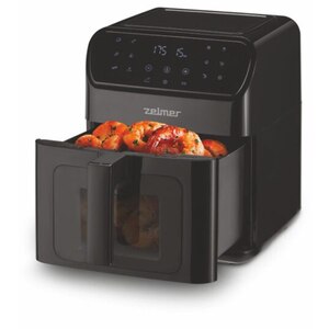 Friteuza cu aer cald ZELMER ZAF6500, 1.89kg, 6.5l, 1500W, negru Friteuza cu aer cald ZELMER ZAF6500, 1.89kg, 6.5l, 1500W, negru