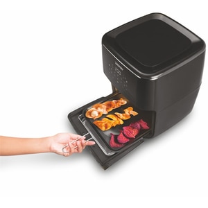 Friteuza cu aer cald ZELMER ZAF7120, 3.48kg, 12l, 1700W, negru Friteuza cu aer cald ZELMER ZAF7120, 3.48kg, 12l, 1700W, negru