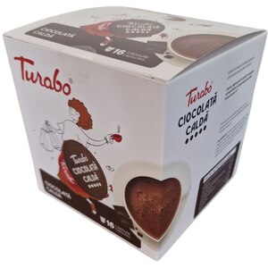 Capsule ciocolata calda TURABO, compatibile Dolce Gusto, 16 capsule, 160 g Capsule ciocolata calda TURABO, compatibile Dolce Gusto, 16 capsule, 160 g