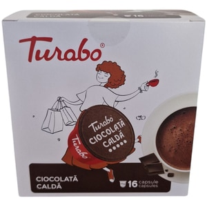 Capsule ciocolata calda TURABO, compatibile Dolce Gusto, 16 capsule, 160 g Capsule ciocolata calda TURABO, compatibile Dolce Gusto, 16 capsule, 160 g