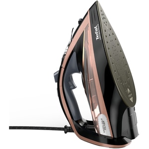 Fier de calcat TEFAL Ultimate Pure FV9845E0, 3000W, 260g/min, 350ml, talpa Durilium AirGlide, maro-negru Fier de calcat TEFAL Ultimate Pure FV9845E0, 3000W, 260g/min, 350ml, talpa Durilium AirGlide, maro-negru
