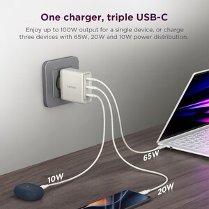Incarcator laptop multi-port LENOVO G0A6100SEU, USB-C, 100W GaN Incarcator laptop multi-port LENOVO G0A6100SEU, USB-C, 100W GaN
