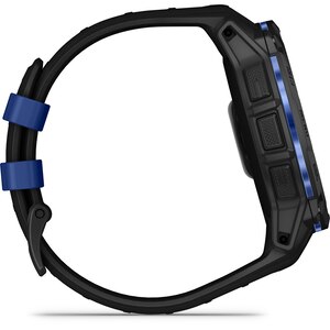 Smartwatch GARMIN Instinct 3, 50mm, GPS, Android/iOS, silicon, Black/Bolt Blue Smartwatch GARMIN Instinct 3, 50mm, GPS, Android/iOS, silicon, Black/Bolt Blue
