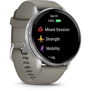 Smartwatch GARMIN Venu 4, 45mm, Wi-Fi, GPS, Android/iOS, silicon, Silver Gray Smartwatch GARMIN Venu 4, 45mm, Wi-Fi, GPS, Android/iOS, silicon, Silver Gray