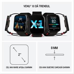 Smartwatch GARMIN Venu X1, Wi-Fi, GPS, Android/iOS, Black Smartwatch GARMIN Venu X1, Wi-Fi, GPS, Android/iOS, Black