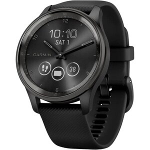 Smartwatch GARMIN Vivomove Trend, GPS, Android/iOS, silicon, Black Smartwatch GARMIN Vivomove Trend, GPS, Android/iOS, silicon, Black