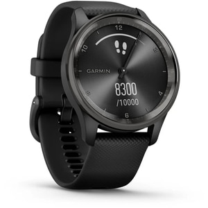 Smartwatch GARMIN Vivomove Trend, GPS, Android/iOS, silicon, Black Smartwatch GARMIN Vivomove Trend, GPS, Android/iOS, silicon, Black