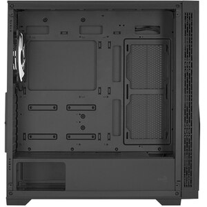 Carcasa AEROCOOL Geoflow V2, USB 3.0, Fara sursa, Iluminare ARGB, negru Carcasa AEROCOOL Geoflow V2, USB 3.0, Fara sursa, Iluminare ARGB, negru
