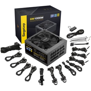 Sursa de alimentare SEGOTEP GM1000W ATX 3.0, 1000W, 140mm, 80 PLUS Gold, Full Modular Sursa de alimentare SEGOTEP GM1000W ATX 3.0, 1000W, 140mm, 80 PLUS Gold, Full Modular