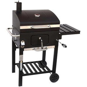 Gratar carbune LANDMANN Grill Chef Comfort Basic 11528, 53 x 42 cm, 2 suprafete, 2 role, negru Gratar carbune LANDMANN Grill Chef Comfort Basic 11528, 53 x 42 cm, 2 suprafete, 2 role, negru
