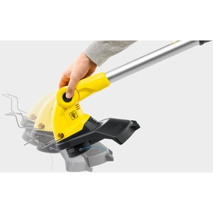 Trimmer electric gazon KARCHER LTR 18-30, latime lucru 30cm, 7800rpm, fara acumulator Trimmer electric gazon KARCHER LTR 18-30, latime lucru 30cm, 7800rpm, fara acumulator
