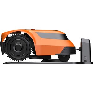 Robot de tuns iarba pe acumulator EZVIZ RM600, Electric, 2.5Ah, IPX6, latime taiere 20 cm, portocaliu Robot de tuns iarba pe acumulator EZVIZ RM600, Electric, 2.5Ah, IPX6, latime taiere 20 cm, portocaliu