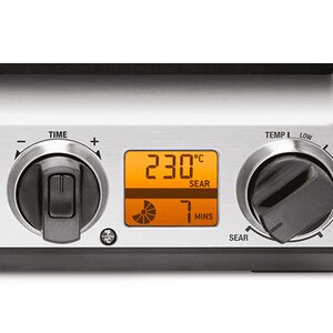 Gratar electric 2in1 SAGE GR820, 2400W, argintiu-negru Gratar electric 2in1 SAGE GR820, 2400W, argintiu-negru