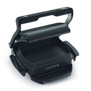 Gratar electric TEFAL OptiGrill+ Snacking&Baking GC714834, 2000W, 6 programe automate, negru Gratar electric TEFAL OptiGrill+ Snacking&Baking GC714834, 2000W, 6 programe automate, negru