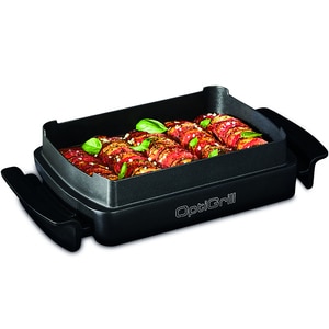 Gratar electric TEFAL OptiGrill+ Snacking&Baking GC714834, 2000W, 6 programe automate, negru Gratar electric TEFAL OptiGrill+ Snacking&Baking GC714834, 2000W, 6 programe automate, negru