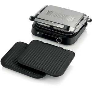 Gratar electric HISENSE HCG2100S, 2100W, argintiu-negru Gratar electric HISENSE HCG2100S, 2100W, argintiu-negru