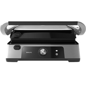 Gratar electric PHILIPS Seria 5000 HD630190, 2200W, argintiu-negru Gratar electric PHILIPS Seria 5000 HD630190, 2200W, argintiu-negru