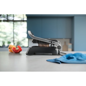 Gratar electric PHILIPS Seria 5000 HD630190, 2200W, argintiu-negru Gratar electric PHILIPS Seria 5000 HD630190, 2200W, argintiu-negru