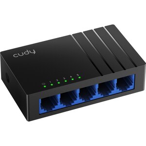 Switch CUDY GS105D, 5 porturi, Gigabit, negru Switch CUDY GS105D, 5 porturi, Gigabit, negru
