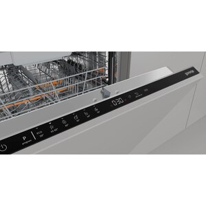 Masina de spalat vase incorporabila GORENJE GV16D5, 16 seturi, 6 programe, 60 cm, Clasa D, panou comanda negru Masina de spalat vase incorporabila GORENJE GV16D5, 16 seturi, 6 programe, 60 cm, Clasa D, panou comanda negru