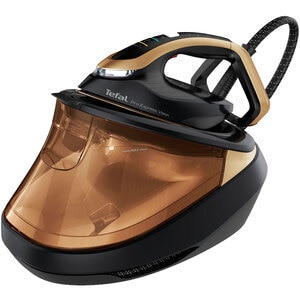 Statie de calcat TEFAL Pro Express Vision GV9823E1, 3000W, 800g/min, 1.2l, talpa Durilium AirGlide AutoClean, negru-maro Statie de calcat TEFAL Pro Express Vision GV9823E1, 3000W, 800g/min, 1.2l, talpa Durilium AirGlide AutoClean, negru-maro