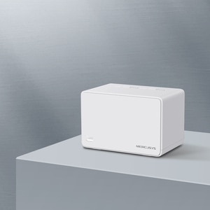 Sistem Wi-Fi Mesh MERCUSYS Halo H80X AX3000, Wi-Fi 6, Dual-Band 574 + 2402 Mbps, 3 buc, alb Sistem Wi-Fi Mesh MERCUSYS Halo H80X AX3000, Wi-Fi 6, Dual-Band 574 + 2402 Mbps, 3 buc, alb
